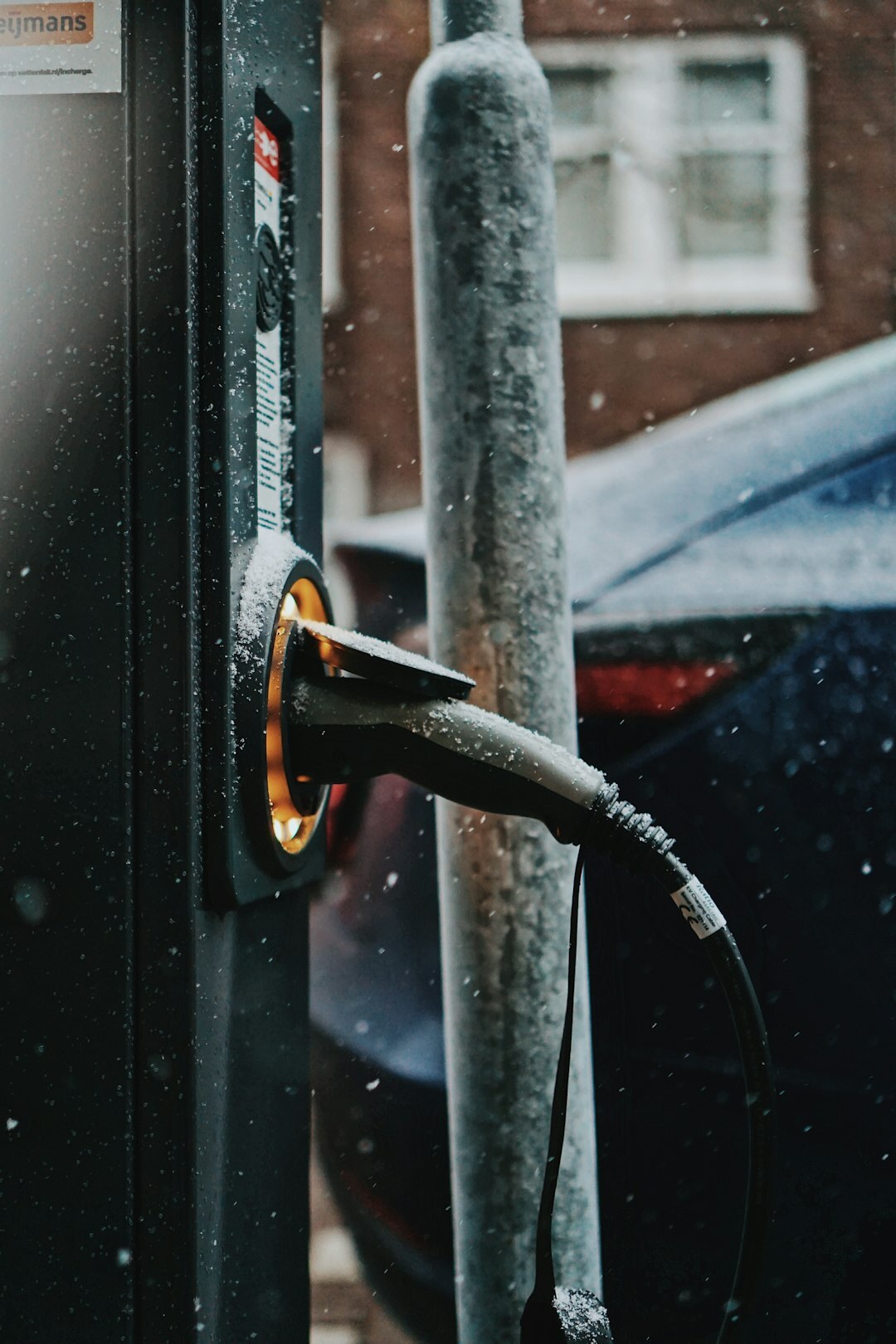 luxury electric car charging