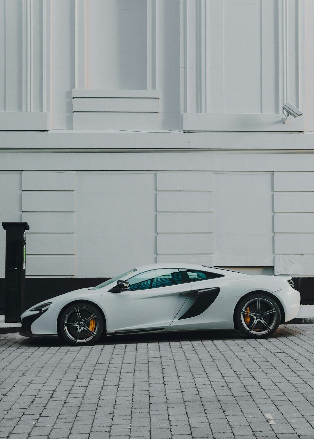 luxury sports car driving